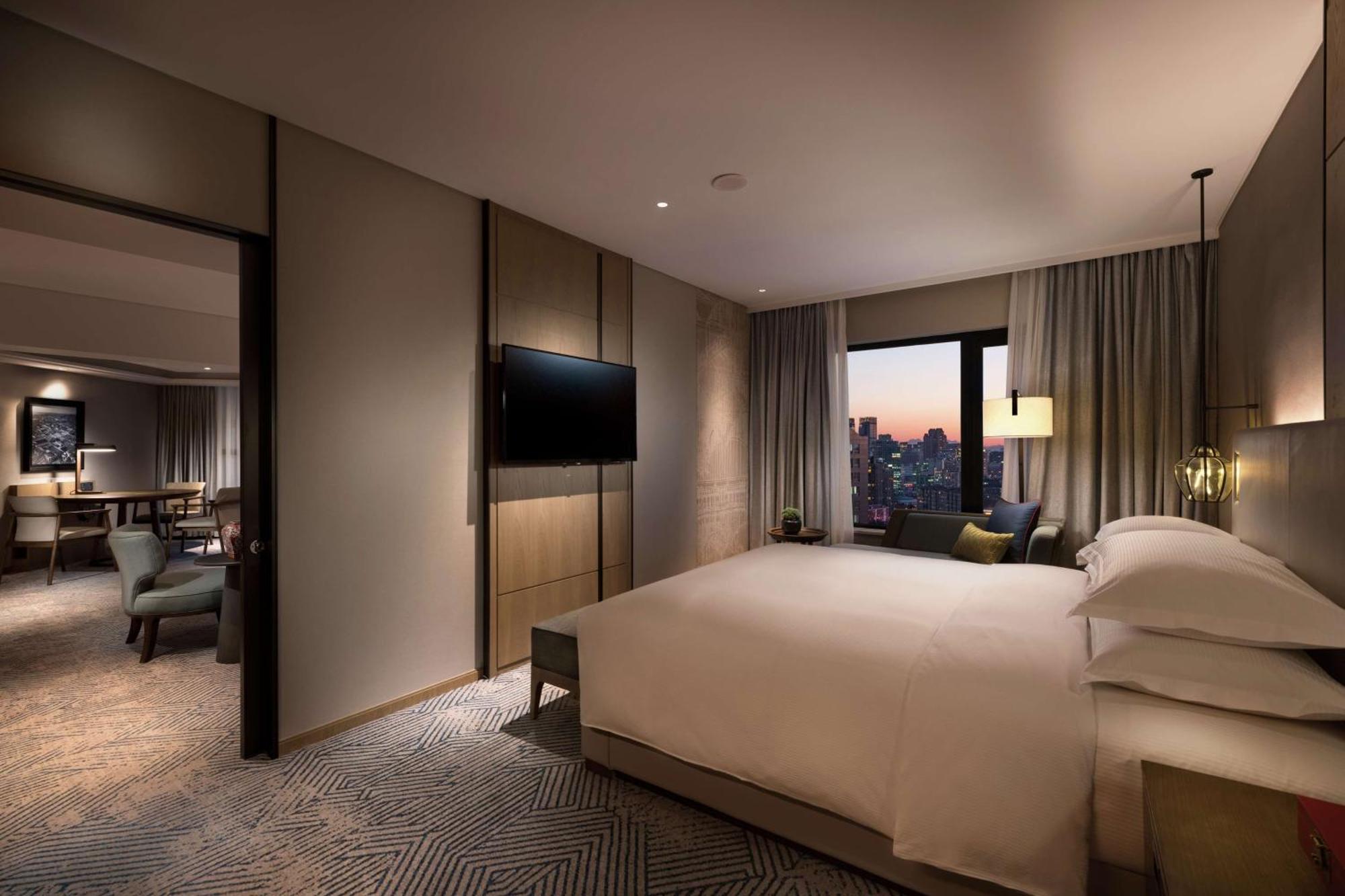 Hilton Beijing Pequim Exterior foto