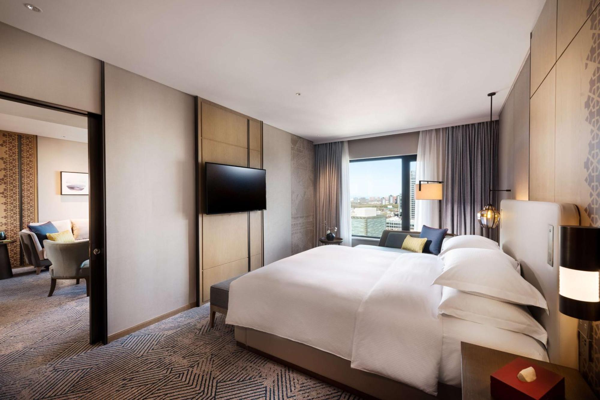 Hilton Beijing Pequim Exterior foto