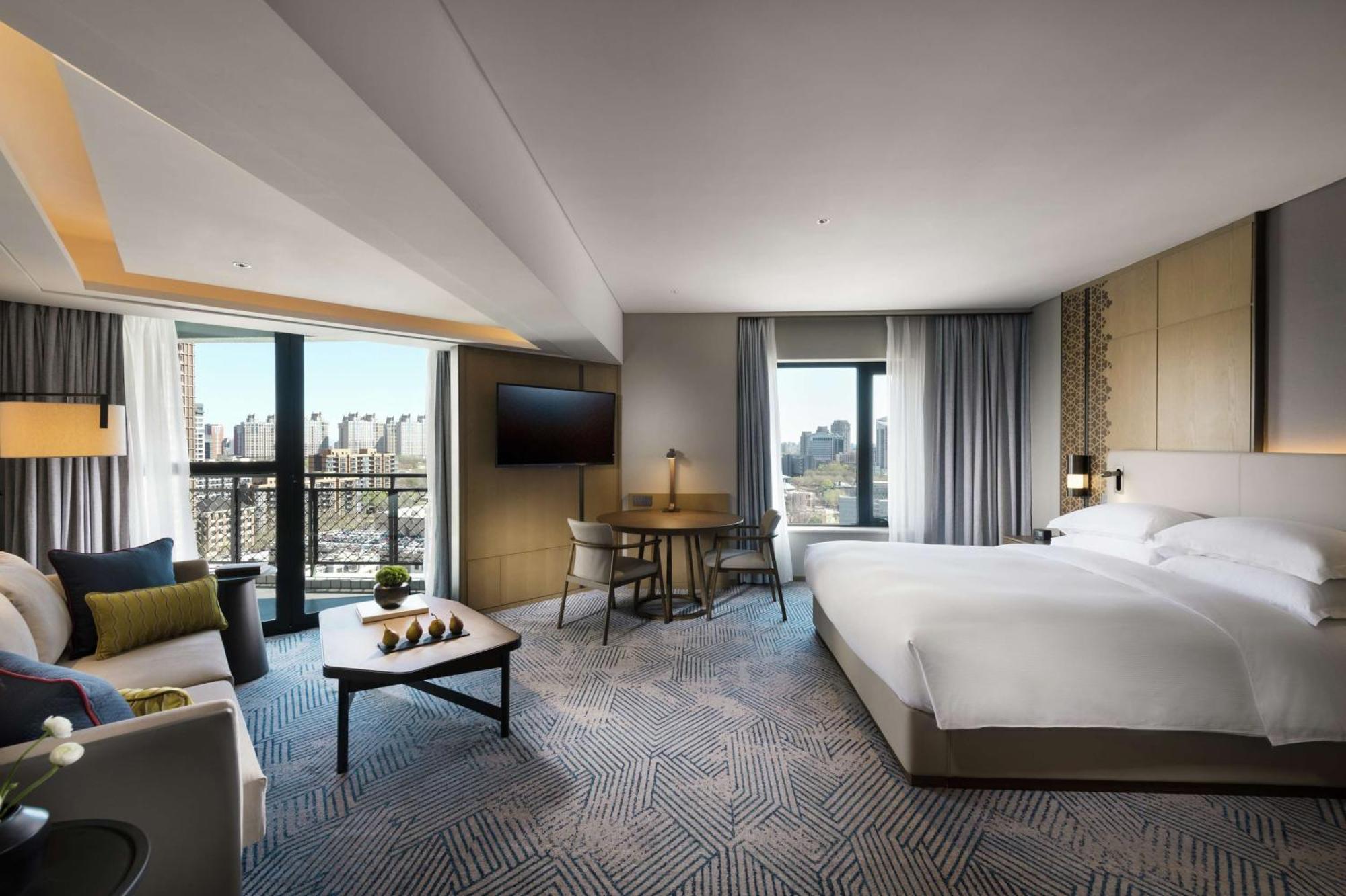 Hilton Beijing Pequim Exterior foto